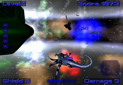 второй скриншот из Hellhog XP / Космический хищник