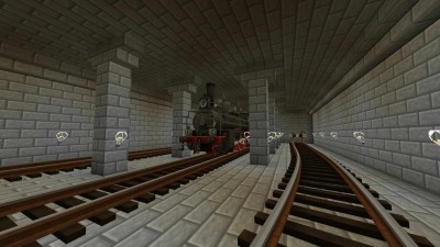 четвертый скриншот из Minecraft Trains world