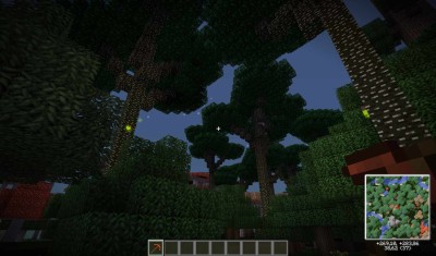 первый скриншот из Minecraft: Twilight Forest