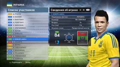 первый скриншот из Украинская лига 0.1 от PES-Ukraine
