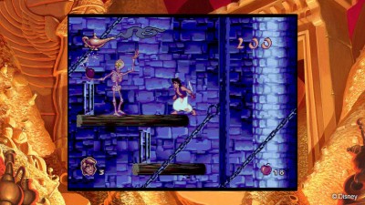 второй скриншот из Disney Classic Games: Aladdin and The Lion King