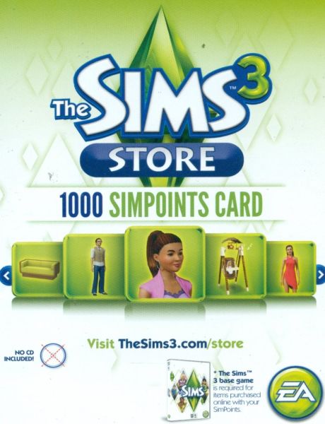 Sims 3 Store