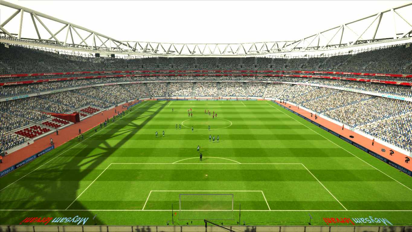 Pes стадионы. Стадион Арсенала PES 2010. PES 2013 Emirates Stadium 2020. Стадион игры PES. Стадион Касымпаша для PES 2013.