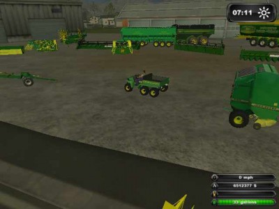 второй скриншот из Вся техника John Deere для Farm Simulator 2011