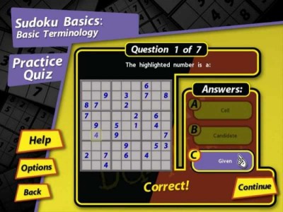 четвертый скриншот из Sudoku For Dummies