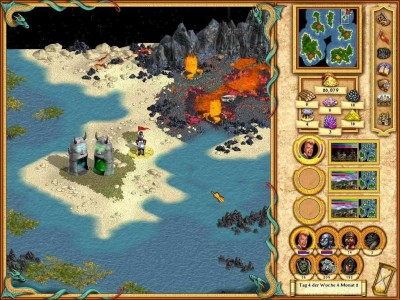 первый скриншот из Heroes of Might and Magic IV: The Gathering Storm