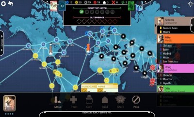 второй скриншот из Pandemic: The Board Game