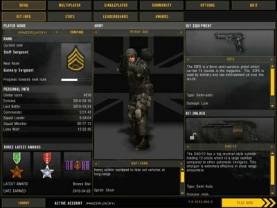 четвертый скриншот из Battlefield 2 "Luganet Real War Ranked Server"