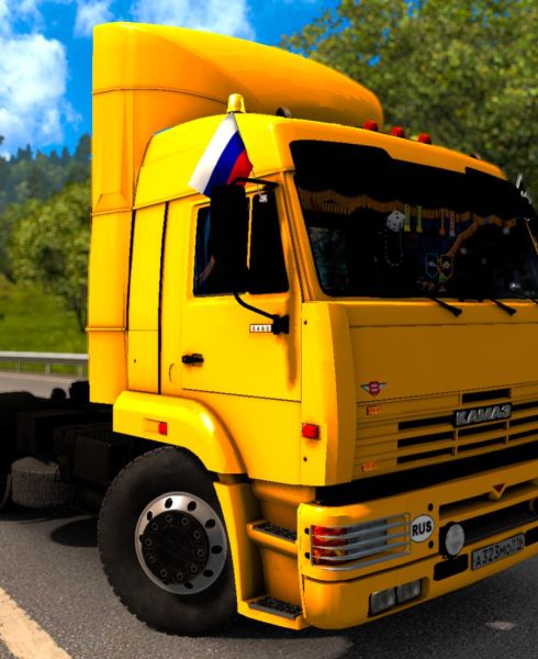 Euro Truck Simulator: Super Kamaz Mod