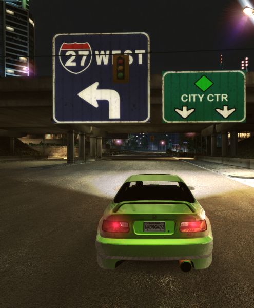 Need For Speed: Underground 2 New Textures City