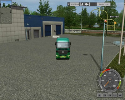 первый скриншот из Real logos mod для Euro Truck Simulator