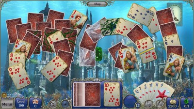 первый скриншот из Jewel Match Atlantis Solitaire - Collector's Edition