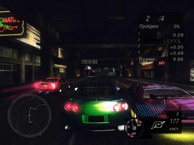 четвертый скриншот из Need for Speed Underground: The Drift King