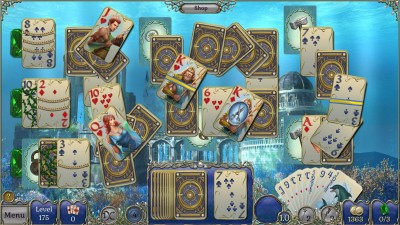 второй скриншот из Jewel Match Atlantis Solitaire - Collector's Edition