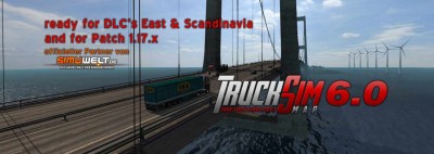 четвертый скриншот из Euro Truck Simulator 2: Trucksim Map 6.2