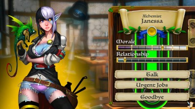 второй скриншот из Faulty Apprentice - Fantasy Visual Novel / Dating Sim