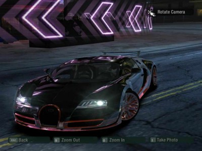 первый скриншот из Bugatti Pack для NFS Carbon