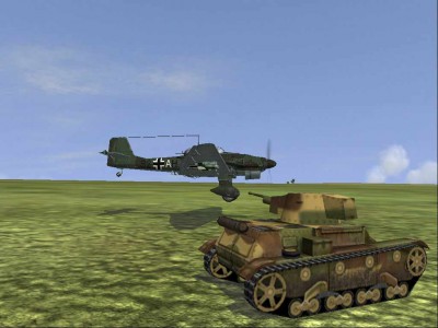 третий скриншот из "Штурмовик Ил-2: Забытые сражения" - Гражданская война в Испании.