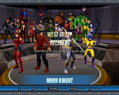 третий скриншот из Marvel Ultimate Alliance: Avengers