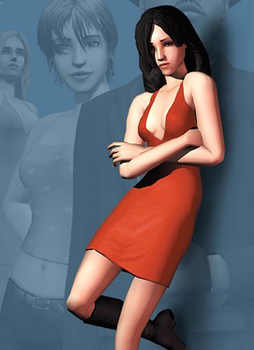 Женская одежда для "Sims 2"