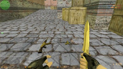 первый скриншот из Counter-Strike 1.6: Модели золотого оружия