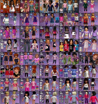 первый скриншот из Sims 3: Детская одежда