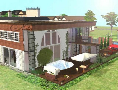 третий скриншот из The Sims 2: Готовые и обставленные дома