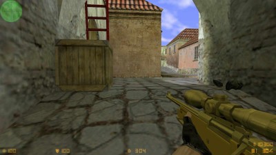 второй скриншот из Counter-Strike 1.6: Модели золотого оружия