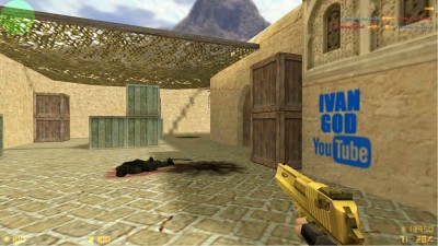 третий скриншот из Counter-Strike 1.6: Модели золотого оружия