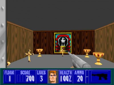 первый скриншот из Сборки модифицированных Wolf 3d, Doom 2, Quake 1, Quake 2
