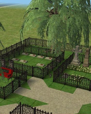 Кладбище для Sims 2
