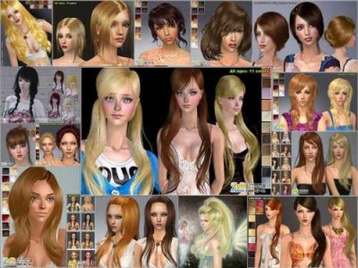 второй скриншот из Sims 2: Стильные причёски