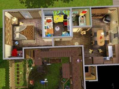 второй скриншот из Sims 2: Хрущёвка