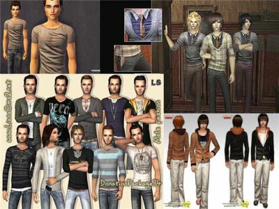 третий скриншот из The Sims 2: Male/Female Clothes Pack