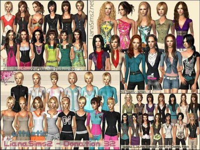 первый скриншот из The Sims 2: Male/Female Clothes Pack