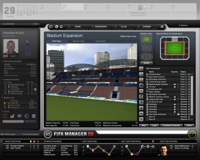 второй скриншот из Сборка патчей, чемпионатов, баджей, фото и форм для Fifa Manager 08