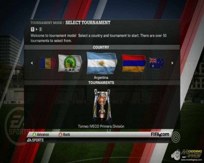 второй скриншот из World Wide National Teams Patch for FIFA 2011