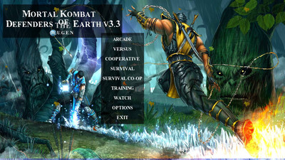 первый скриншот из M.U.G.E.N - Mortal Kombat: Defenders of the Earth