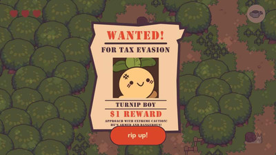 второй скриншот из Turnip Boy Commits Tax Evasion Demo
