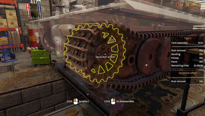 второй скриншот из Tank Mechanic Simulator
