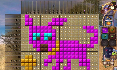 четвертый скриншот из Fantasy Mosaics 20: Castle Of Puzzles