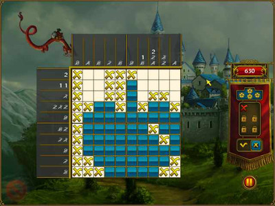 второй скриншот из Royal Riddles: Fill and Cross