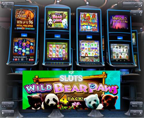 IGT Slots Wild Bear Paws