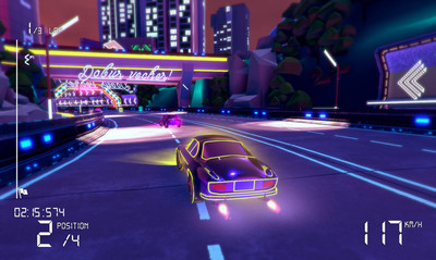 первый скриншот из Electro Ride: The Neon Racing
