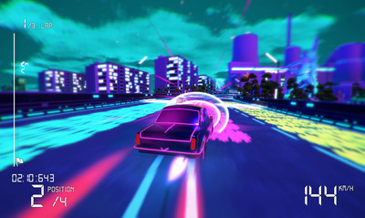 второй скриншот из Electro Ride: The Neon Racing