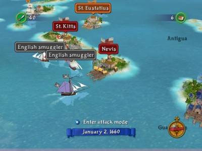 первый скриншот из Sid Meier's Pirates