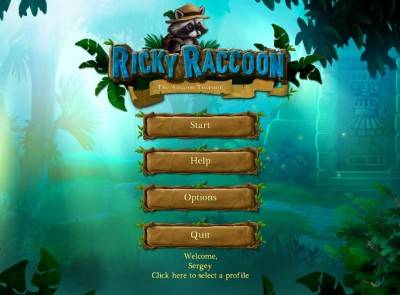 первый скриншот из Ricky Raccoon: The Treasure Of The Amazon