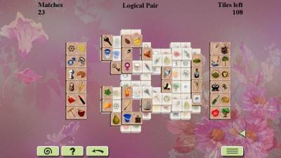 четвертый скриншот из Flowers Mahjong