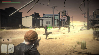 первый скриншот из Gunslingers of the Wasteland vs. The Zombies From Mars