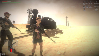 четвертый скриншот из Gunslingers of the Wasteland vs. The Zombies From Mars